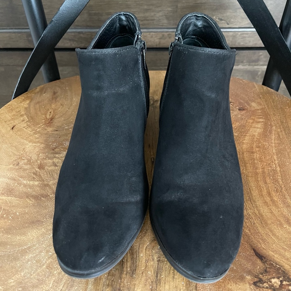 Women’s Style&Co Black Booties Sz 7.5M